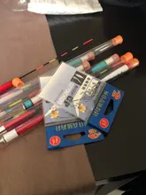 3 unids/lote pesca eléctrica flota noche luz flotadores luminosos Balsa Boya agua fresca Flotador carpa aparejos de pesca sin batería