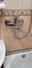 Shower Faucet Spray-Painting Bathroom-Tap Brass Frap White Outlet Body-Surface