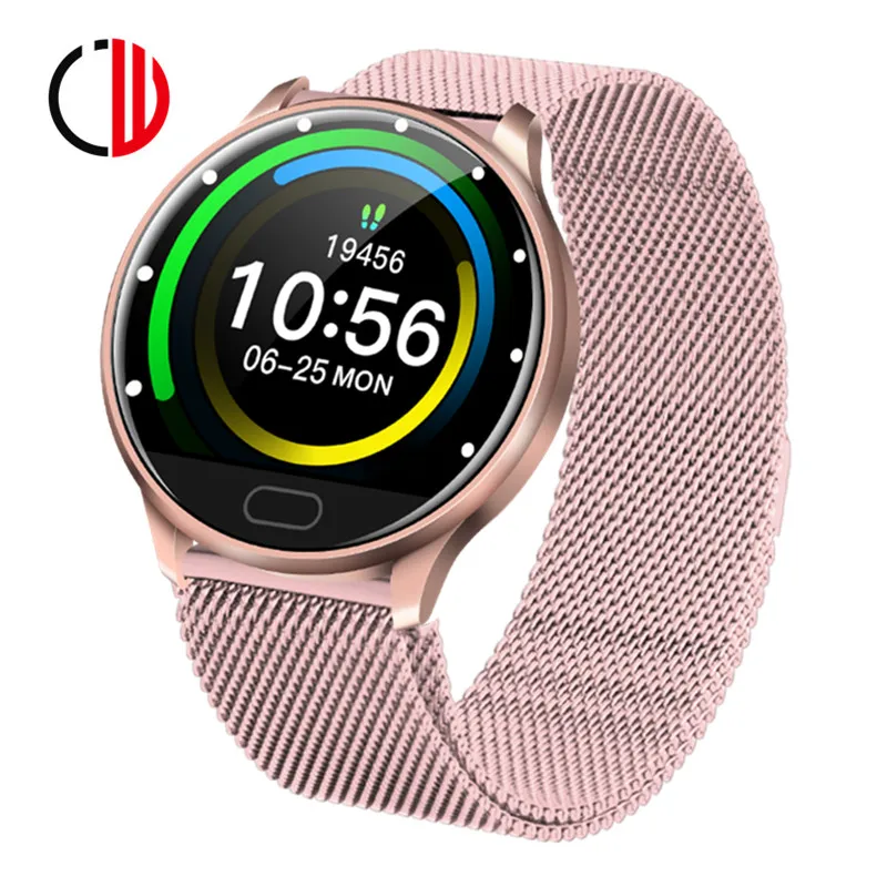 

CZJW C198 colorful smart watch heart rate blood pressure monitor step record exercise weather forcast music control wear device