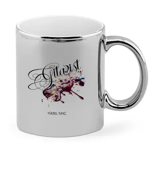 

Personalized Professional Guitarist Chrome Mug Cup-2