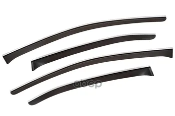 

Window deflectors chromex with Chrome. Molding Toyota Corolla XII (E210) sedan (2018-), Scotch 3 m (4 PCs) chromex art. Chromex.63028