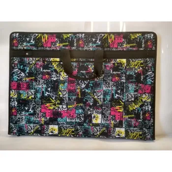 

Folder with a zipper velmozha artist A2 fabric "fiction" three-dimensional, 2 pockets, belt