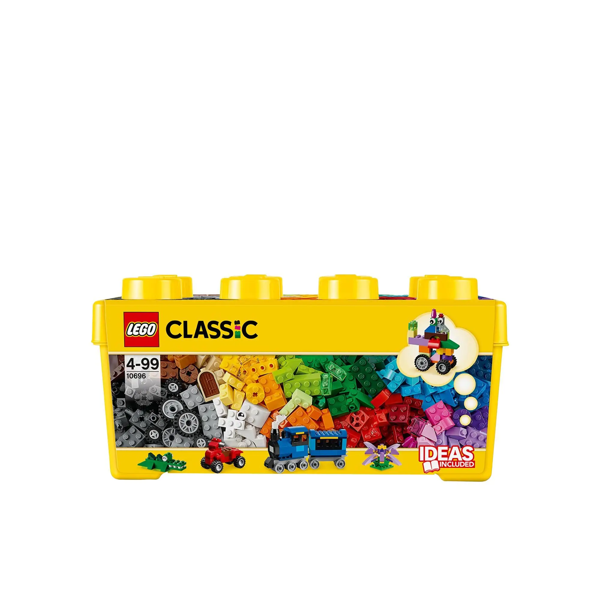Lego 10696 Classic Lego Medium Creative Brick Box®creative Construction Toy For - Soft Plastic Blocks - AliExpress