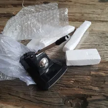 Flexible cuerda elástica para ratón para juegos de alambre Clip Clipper Cable de ratón soporte para cables línea fijador negro Bungee para ratón