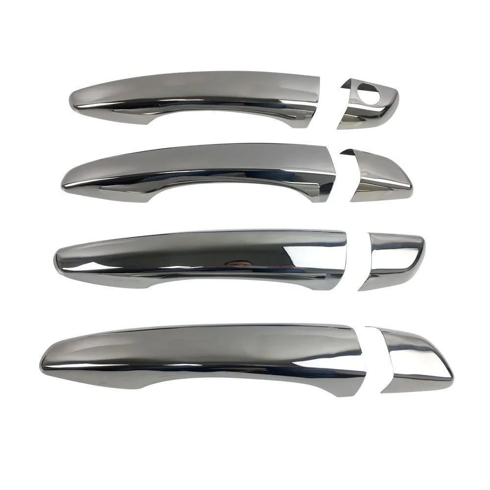 FOR CITROEN C3 AIRCROSS 2017-2021 8 PCS 4 CHROME DOOR HANDLE