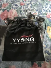 Yyong-extensiones de pelo brasileño ondulado con cierre, mechones de pelo humano Remy 4x4 con cierre de encaje, 3/ 4 Uds.