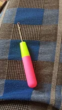 Gancho de ganchillo para ganchillo, aguja de ganchillo para tejer cabello