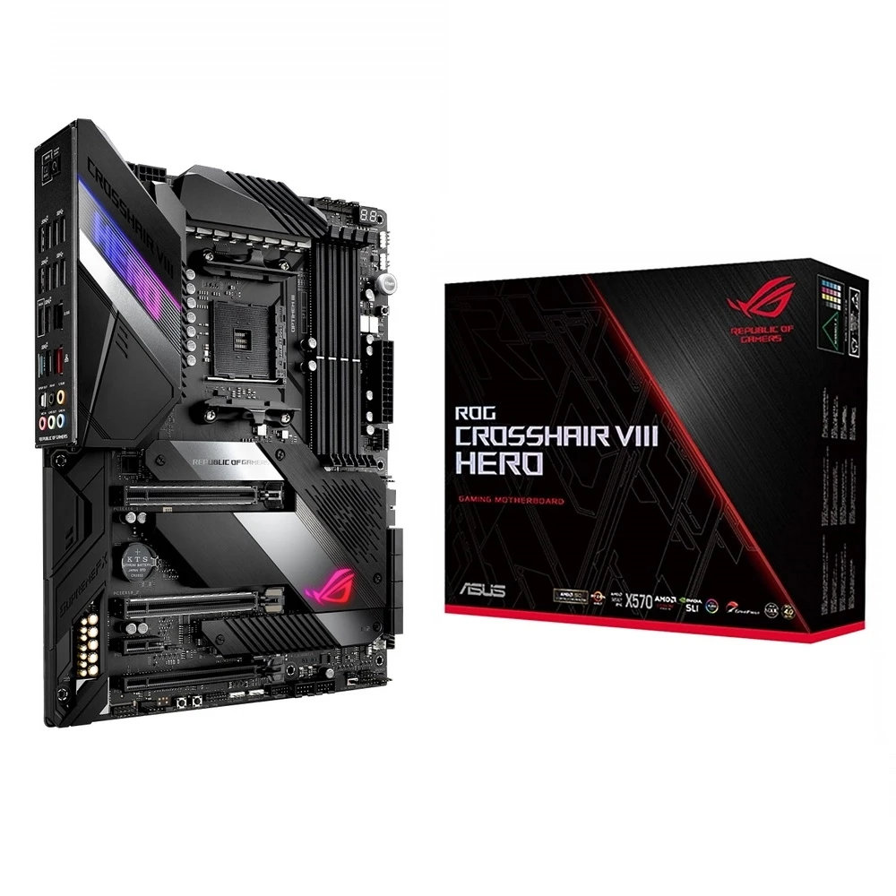 Материнская плата ASUS ROG CROSSHAIR VIII HERO | Компьютеры и офис