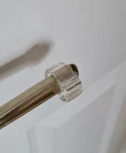 Door-Stopper Buffer Furniture-Protective Bumper-Walls Transparent Silica-Gel 4pcs