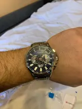 Curren-reloj para hombre, de cuarzo con cronógrafo, de pulsera, resistente al agua, deportivo, de acero inoxidable, masculino