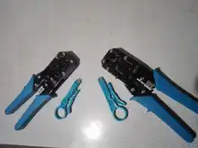 Pliers Crimper-Tool Punch-Mikrotik Networking Aucas Rj45 Wire-Ratchet Lan-Kit Krimptang-Equipment