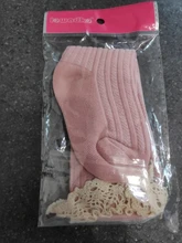 Envío gratis niños hasta la rodilla calcetines de encaje con material barato calcetines chico princesa niñas calentadores de la pierna del bebé de algodón