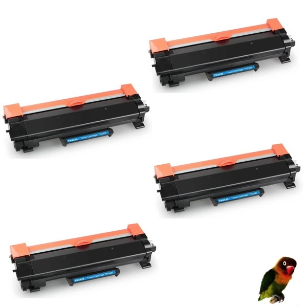 4x TN2410/TN-2420 Toner compatible with Brother TN2420 MFC-L2710DW