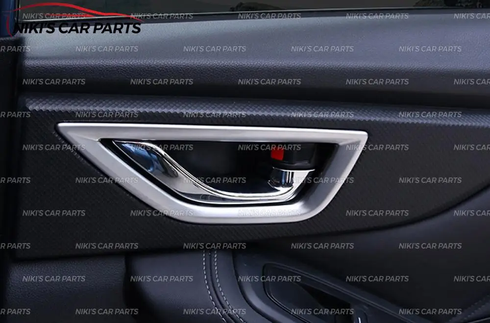 Накладки на дверные ручки для Subaru Forester-ABS пластик 1 комплект/4 шт. формовочные украшения для стайлинга автомобилей