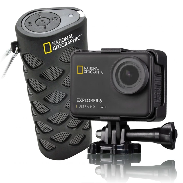 Explorer 6 4k Sports Camera + Natgeo Powerbank With Bicycle Holder Pack Communion Gift - Sports & Action Video Cameras - AliExpress