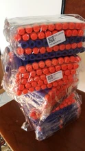 Balas de espuma EVA para pistola de juguete, dardos sólidos para Nerf n-strike Elite Series, 500/100 Uds.