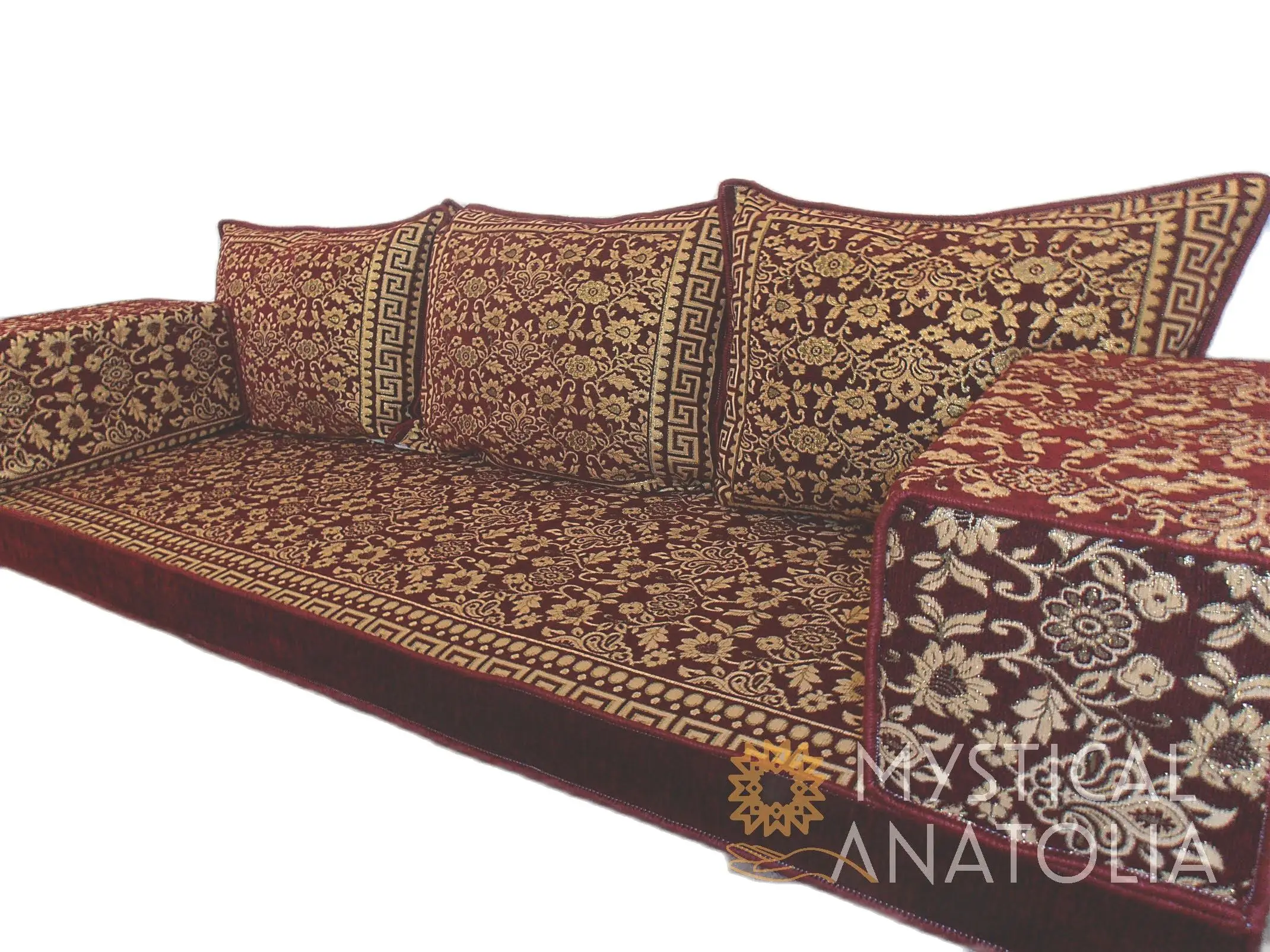 muebles de Bohemia/SHI_FS322 cojines de suelo Sofá De Suelo árabe Majlis asientos 