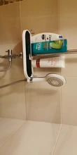 Bathroom Shelves Shampoo-Tray Storage-Holder Adjustable Zhangji High-Quality