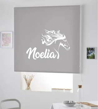

Blind Iroa customizable child/Horse! ROLLER BLINDS TRANSLUCENT! (GRAY 100X175)