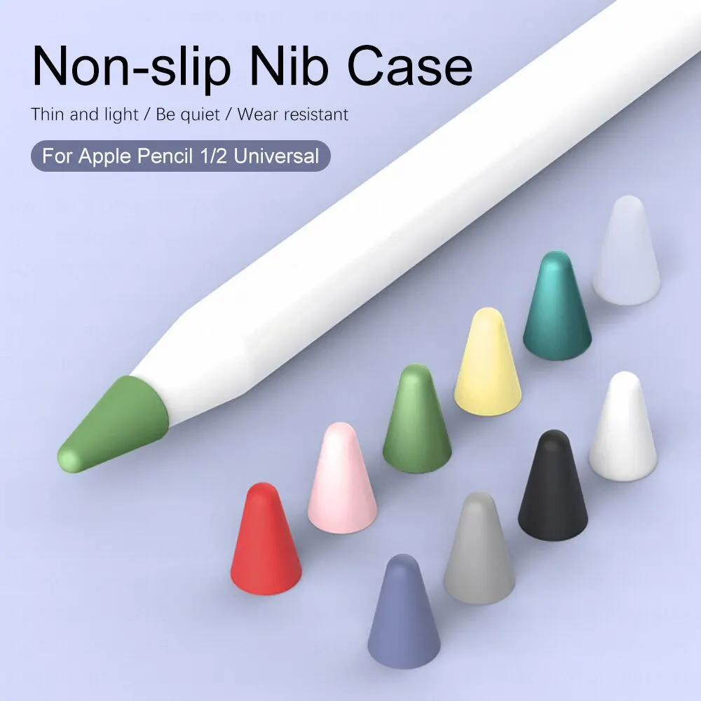 Apple Pencil 1 and 2 of 8 PCs tip Silicon cover case Tablet iPad accessories | Компьютеры и офис