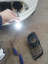 Bombillas LED antiniebla para conducción de coche, luz delantera antiniebla DE 9006 K, H8, H11, HB4, 6000, P13W, PSX24W, 2 uds.