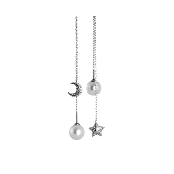 

Earrings from silver "Crescent with a Star"
