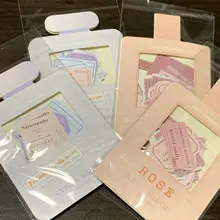 Pegatinas de papelería Kawaii, planificador diario de Song of the wander, pegatina para móvil decorativa, álbum de recortes, pegatina para manualidades, 40 Uds.