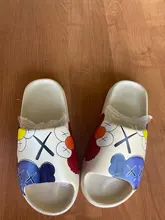 Zapatillas de verano de las mujeres de los hombres goma Eva para interiores 2021 Cool Fondo suave sandalias tendencia diapositivas Unisex chinelas zapatos para la playa casa 36-45