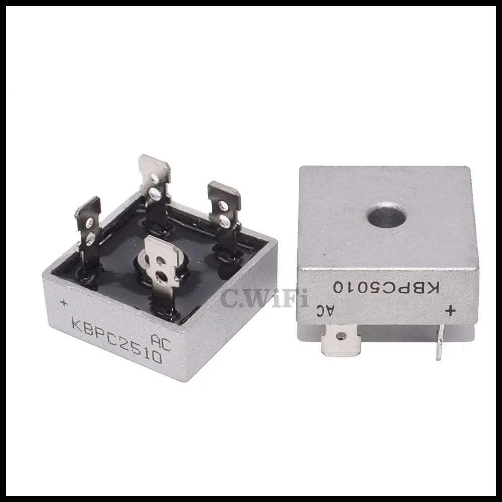 KBPC5010 Bridge Rectifier 50A 1000V 5010 Metal box Bridge Rectifier