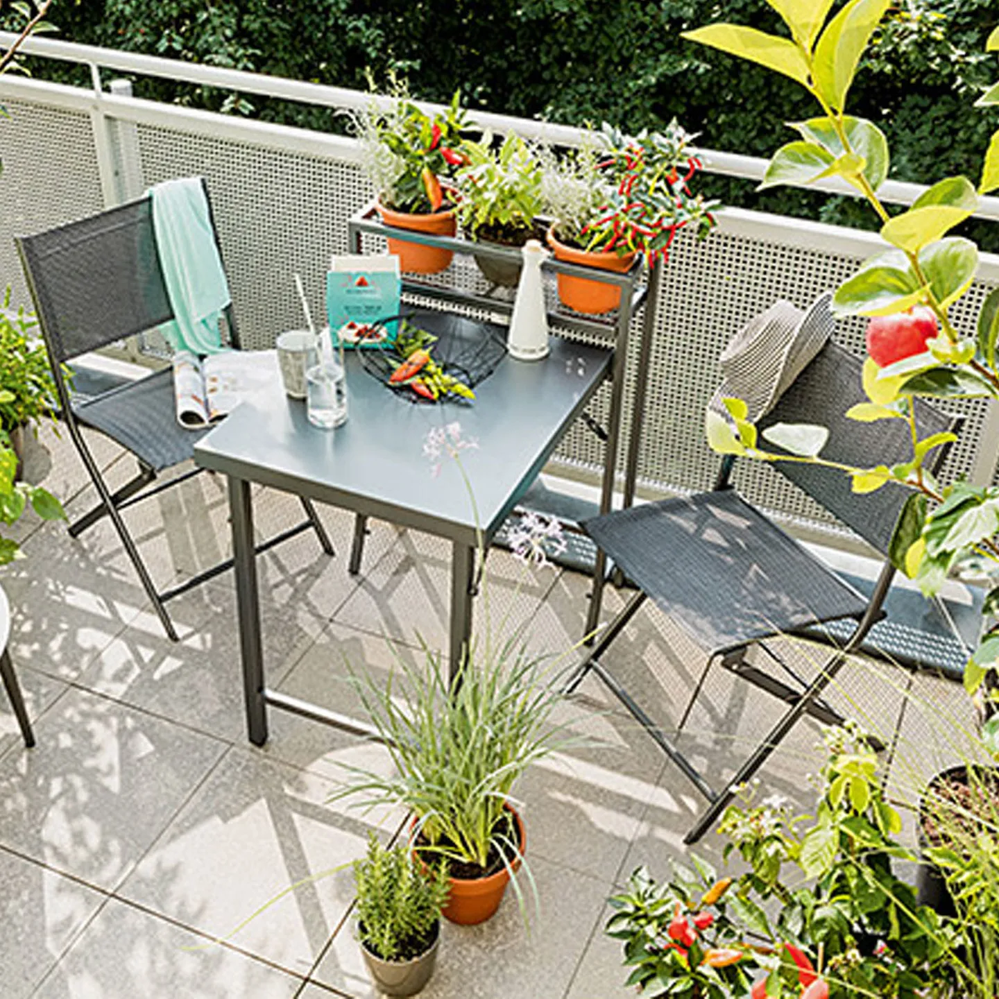 

Sunfun Maja Balcony Table and Chair Set