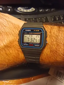 

Orginal Casio F-91W-1DG digital men watch, mens watch, soldier watch, water resist, free shippping