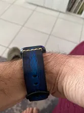 Correa de cuero de vaca hecha a mano para Apple Watch, repuesto para pulsera de 44mm, 40mm, 42mm y 38mm, Series SE 6, 5, 4, 3, 2, iWatch Watch