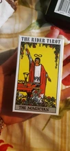 Cartas de tarot rider para adivinación, uso personal, cubierta de tarot, versión completa en inglés, gran oferta