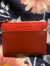 Monedero pequeño para mujer, cartera pequeña para tarjetas de mujer, monedero pequeño, Mini cartera de mano con cierre
