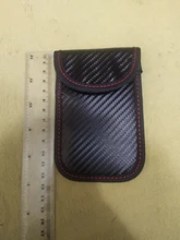 Bolsa de bloqueo de señal de llave de coche, bolso de Faraday, Fob, RFID