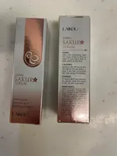 Crema hidratante para el cuidado de la piel, suero de caracol con 5 colores de flor y ácido hialurónico fuerte, vitamina C, antiarrugas, cuidado Facial, TSLM1