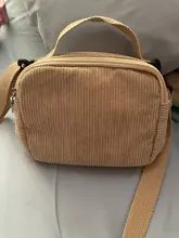 Handbag Satchel Messenger-Bag Tote-Shoulder Corduroy-Bag Travel Purse Canvas Small Preppy-Style
