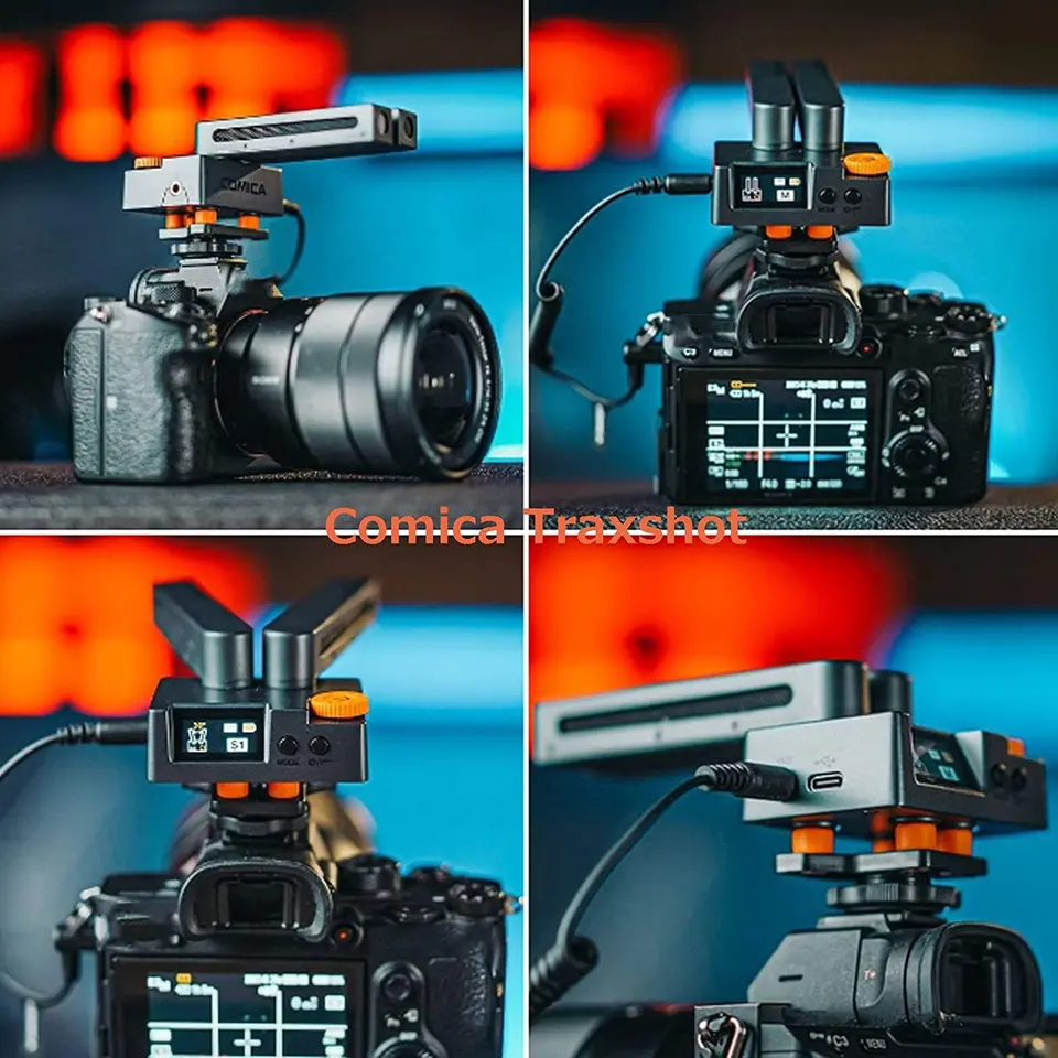 COMICA Traxshot スーパーカーディオイドマイク変形可能な