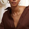 Figaro – collier chaîne à maillons en acier inoxydable, couleur or, ras du cou superposé pour femmes et filles, 14 "18" 20 "24"
