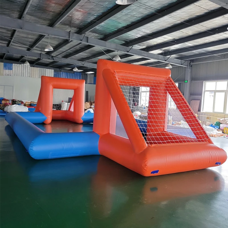 

Inflatable games bouncy bouncer toys Fun Games Real Football Stadium Rides free blower no steel pipe