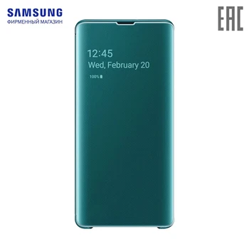 

Mobile Phone Cases & Covers Samsung EF-ZG975CGEGRU phone case smartphone accessories Clear View Cover Galaxy S10+