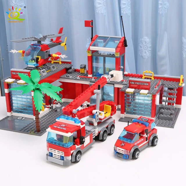City Fire Station Blocks 4