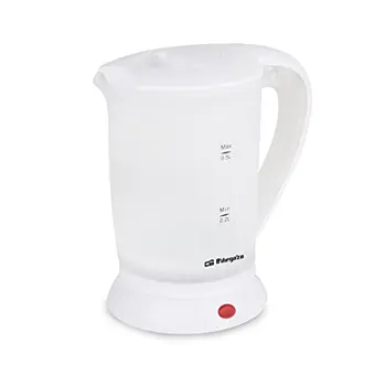 

Orbegozo KT 4500 4500-kettle, 0,5 l, 700 W, 0.5 litres, plastic, white Color