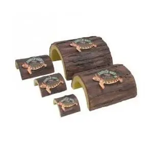 

ZOOMED Shelter imitation wood-XL-For turtles, reptiles and amphibians