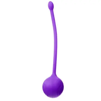 

Purple metal ball with tail silicone shell