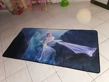 Alfombra de Frozen Anna Elsa para niños y niñas, tapete de juego, alfombra para dormitorio, cocina, baño interior, regalo
