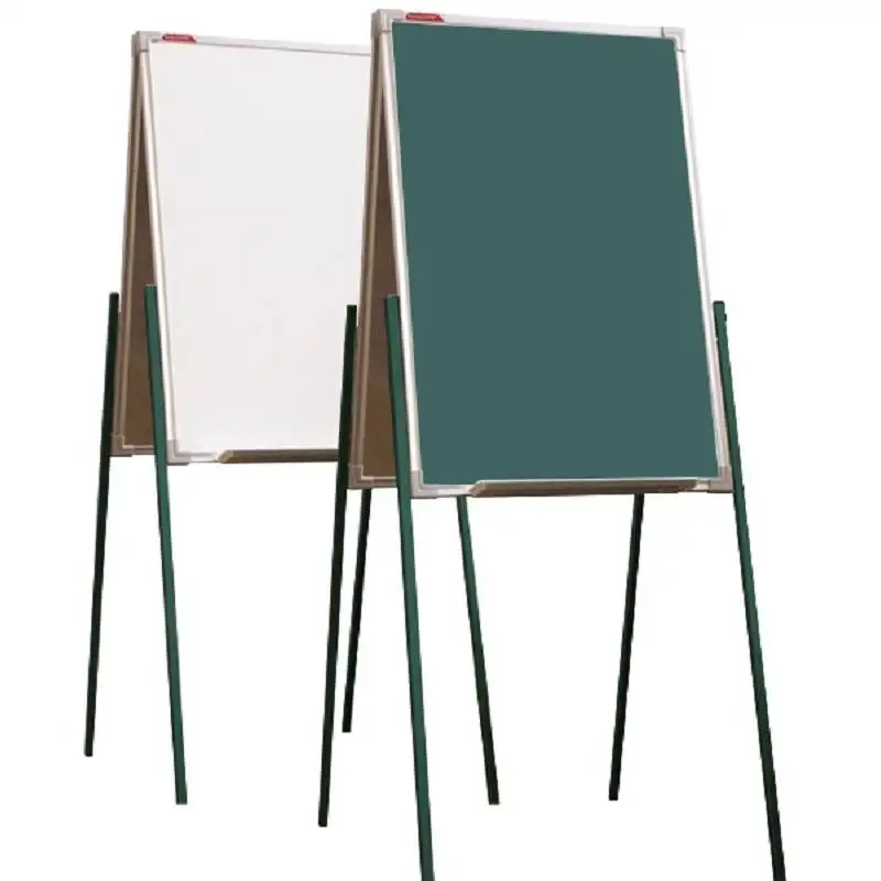 Board-easel magnetic меловая/маркерная 50x75 cm double-sided color frame boardsys 1132994 | Канцтовары для офиса и