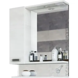 

Mirror-cabinet sanflor Texas 70 left, Wenge \ northern tree light (light)