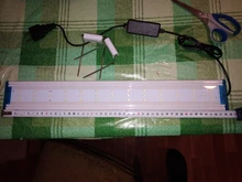 Bright-Clip-Lamp Led-Light Aquarium Plants Fish-Tank Blue Waterproof Super-Slim 220v