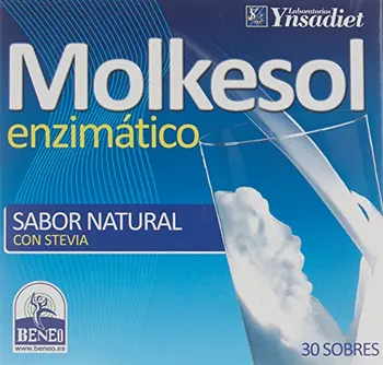 

Ynsadiet Molkesol Natural enzymatic with Stevia - 30 envelopes